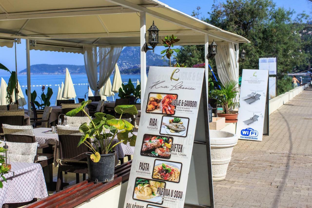 Apartments Kuce Lekovica Beach & Snack Bar- Bistro Екстериор снимка